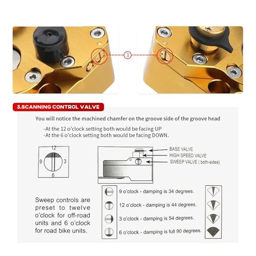 Amortisseur de direction pour FE 350 en aluminium usiné CNC - 6