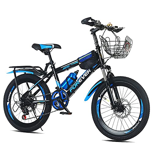 Mountain Bike Bambini 20 Pollici - Bici Ragazzi 6 Marce Con Freni Doppi E Telaio In Acciaio Carbonio - Foto 8