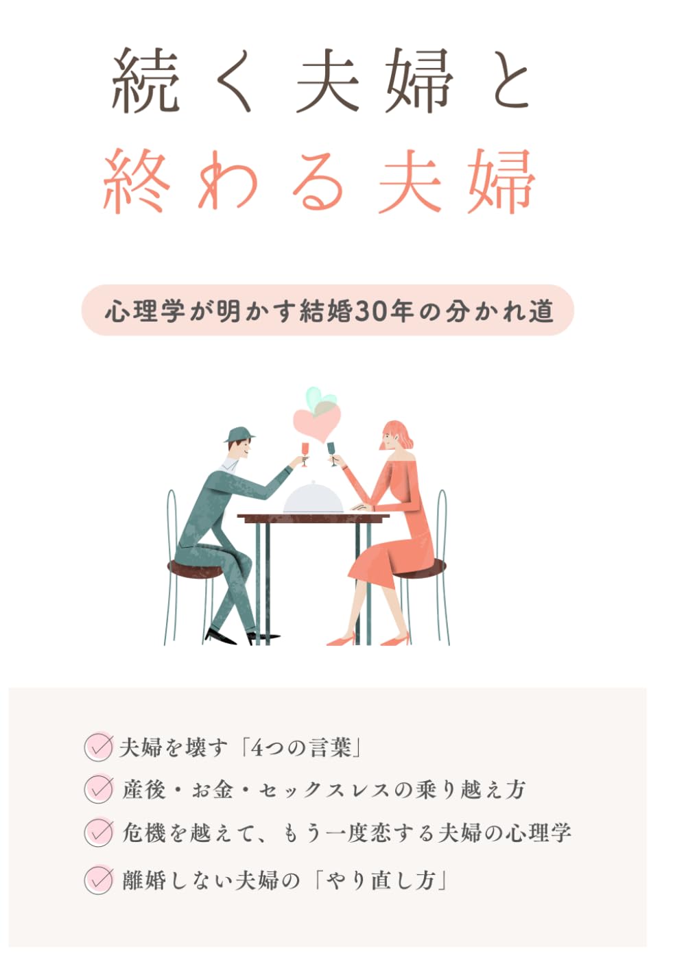 続く夫婦と終わる夫婦: 心理学が明かす結婚30年の分かれ道