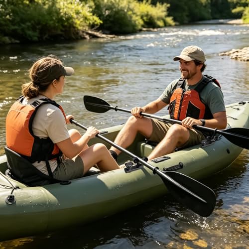 Soporte de remo para kayak estable en ríos y mares dinámicos 2