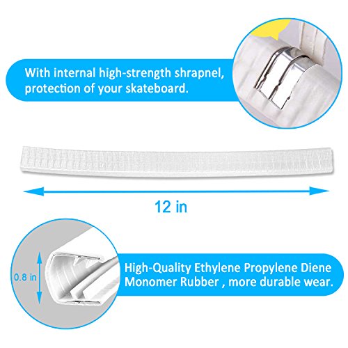 YOUSHARES Skateboard Naso Ago e Coda Guardia Deck