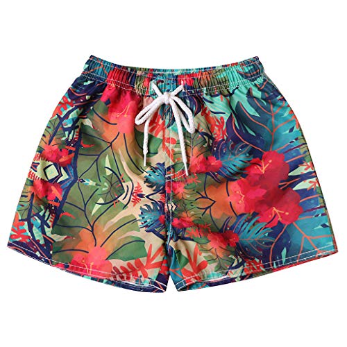 Liebespaar Shorts,SANFASHION Damen Herren Shorts Badehose schnell trocken Strand Surfen Laufen Schwimmen Watershort Valentinstag Fuer ihn/sie
