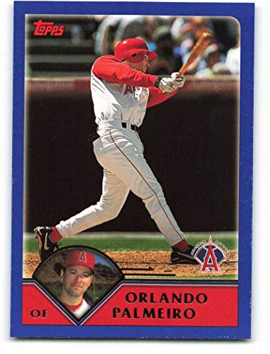 2003 Topps #83 Orlando Palmeiro NM-MT Anaheim Angels Baseball