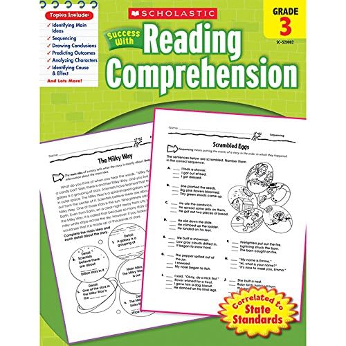 Scholastic Success with Reading Comprehension, Grade 3