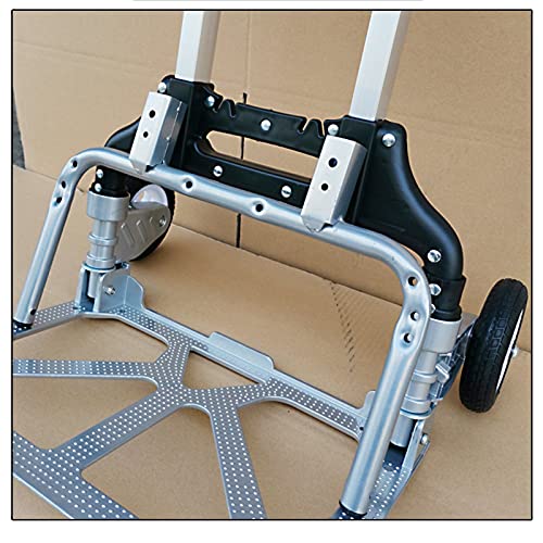 Carrito plegable portátil de aluminio para escaleras miniatura 5