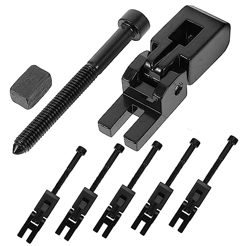 GOOHOCHY Guitar Tremolo Bridge System 6pcs Locking Saddle and Bridge Saddle for Electric Guitar Repair