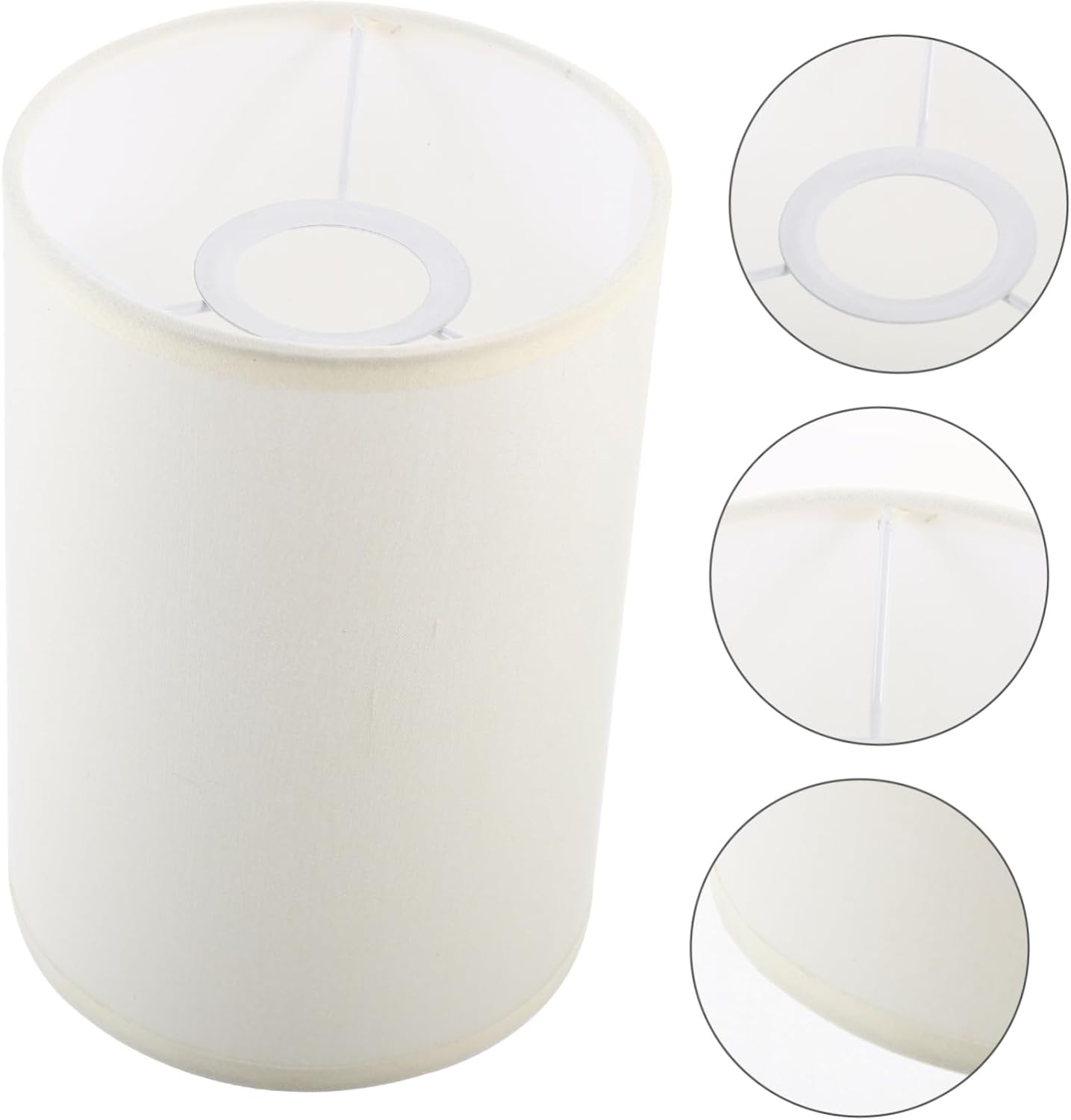 PRETYZOOM Floor Lampshade Bedside Lamp Replacement Round E27 Socket Modern Table Lamp Shades