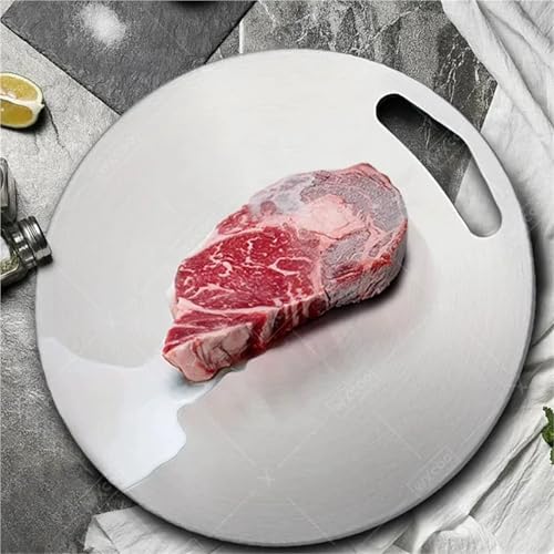 Planche à découper en acier inoxydable de qualité supérieure durable