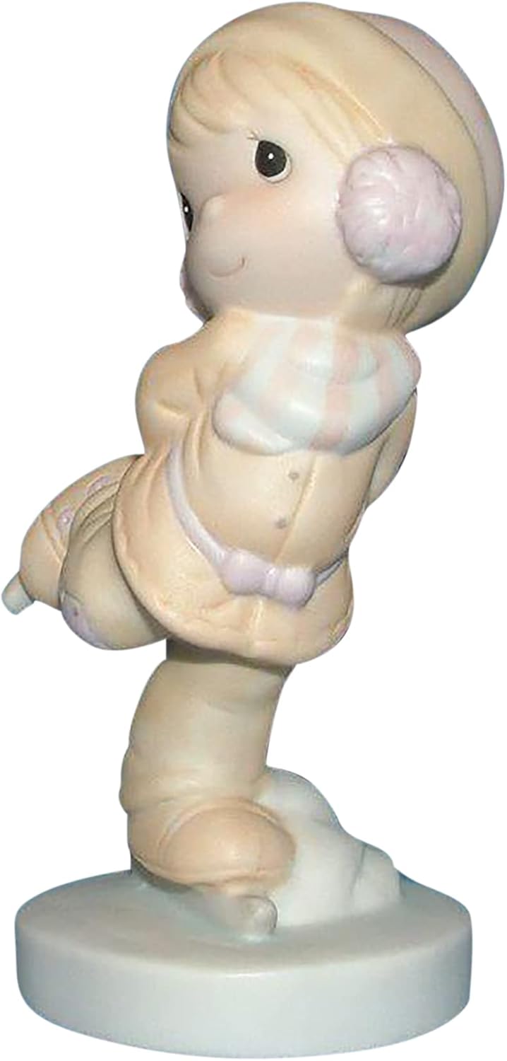 Precious Moments Figurine: Dropping In For Christmas