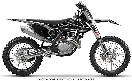 Miniatura 2 de Kit de base gráfica EXC Apache Grey Senge 2017-2018 compatible con KTM
