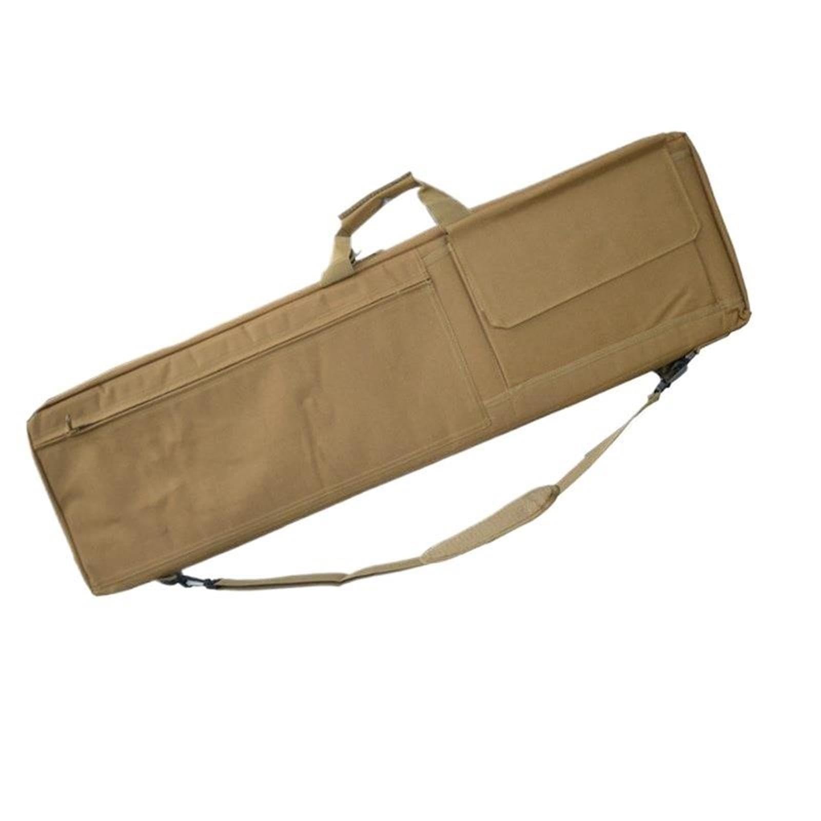 Borsa in cotone a forma di uovo da 85 cm con tracolla mimetica quadrata per pesca all'aperto(85CM sand color)