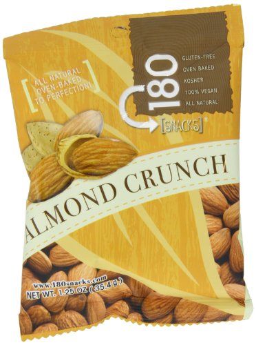 Mareblu Naturals Almond Crunch, 1.25-Ounce Bags (Pack of 10)