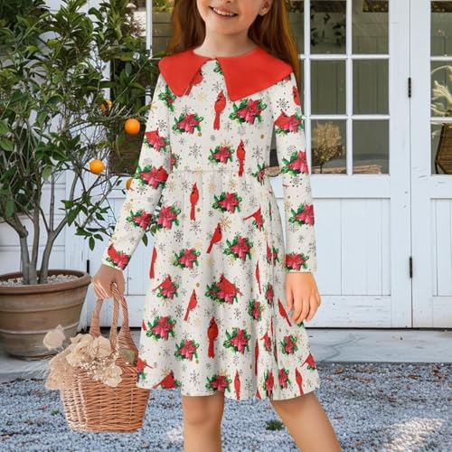 Dolyues Girls Dresses Princess Dresses for Girls Fall Dresses for Girls Size 3-14 Cute Desses for Teen Girls2