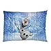 Happy Snowman Olaf FROZEN Pillow Case (2 Sides)