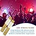 4 Pieces Strobe Baton Bottle Service Sparklers Bottle Service Light Bottle Handheld Light for Nightclubs Weddings Parties Activities Supplies (Gold)