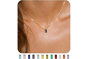 Petite Emerald Birthstone Necklace: A Touch of Earth and Elegance