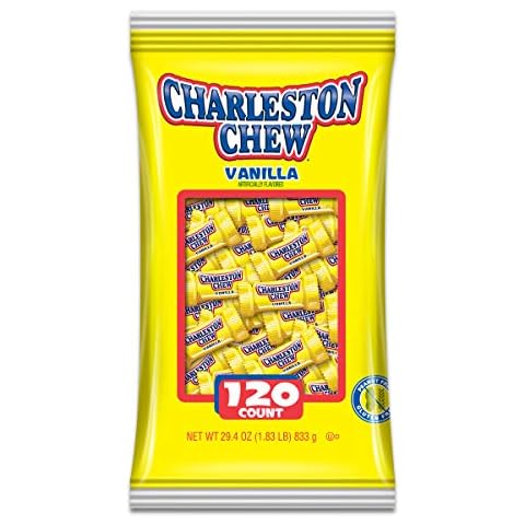 Charleston Chew Vanilla Flavor, Pack of 120 .25 Oz. Bars Cover