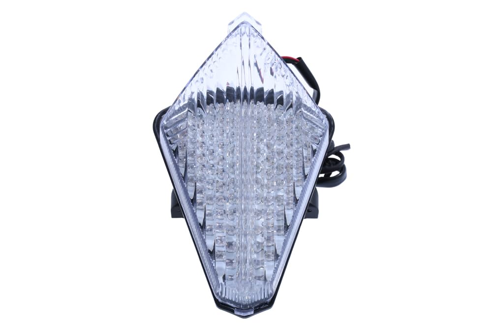 aVDB - Motocykl Tylne Światło/Stop światła LED kompatybilny z YAMAHA YZF R1 RN19 2007-2008 Plug & PLAY z kierunkowskazy (jasnobiały)