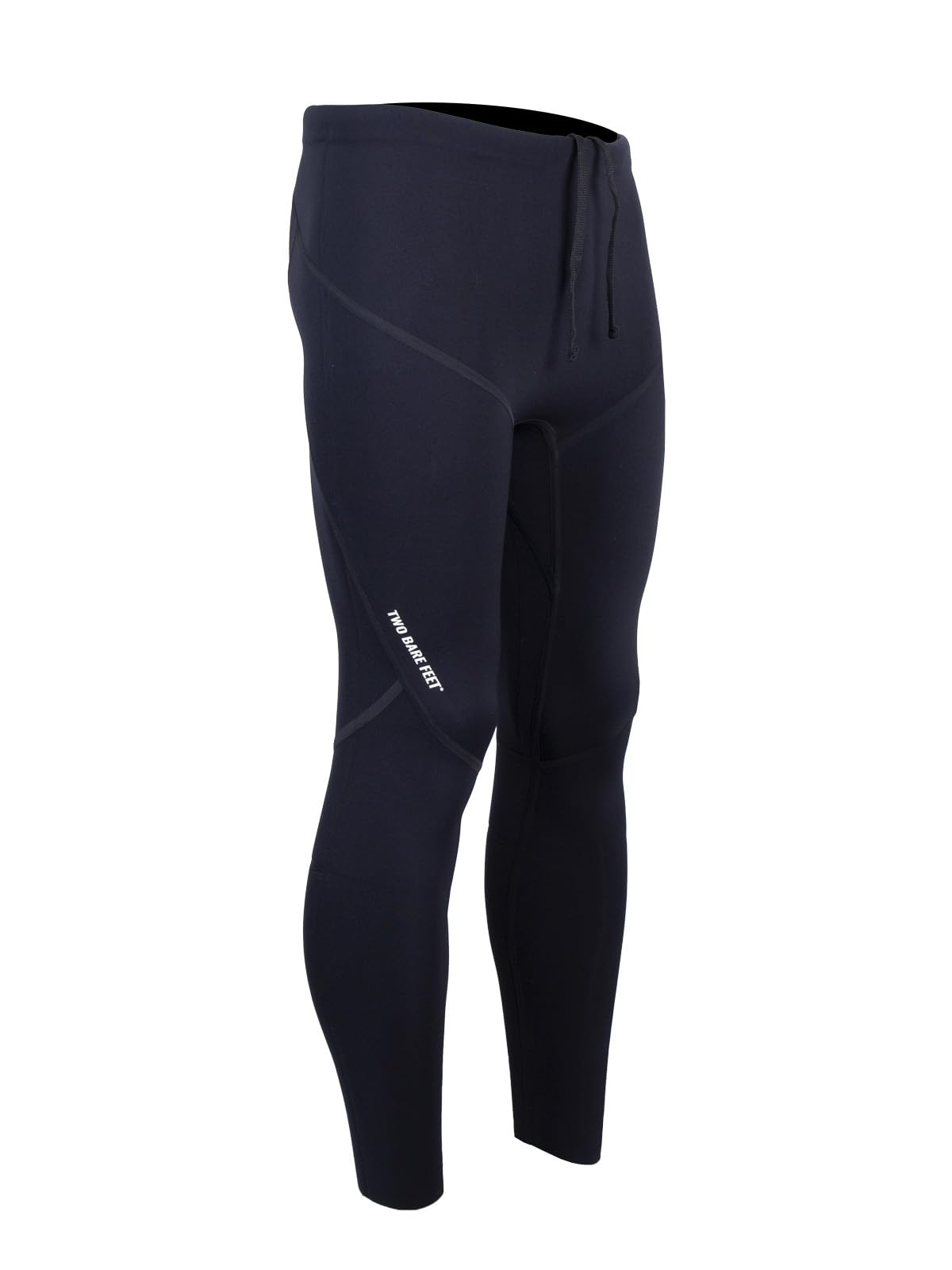 Two Bare Feet Men’s 5/3mm Buoyancy Pants with Taped Seams – Neoprene Swim Training Trousers for Open Water Swimming & Triathlon – Floating Wetsuit Leggings (Black, M)