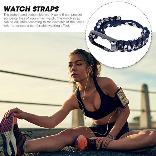 ULTECHNOVO Relógio Criativo Pulseira Pulseira de Liga de Zinco Compatível para Xiaomi 5