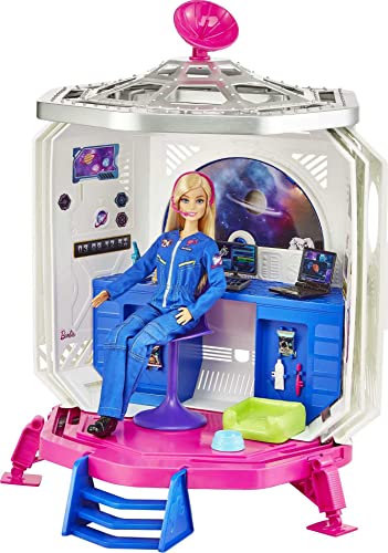 Barbie Space Discovery Coffret Station Spatiale avec poupée Astronaute Figurine Chiot fusée et Accessoires Jouet pour Enfant GXF27 - vue 5