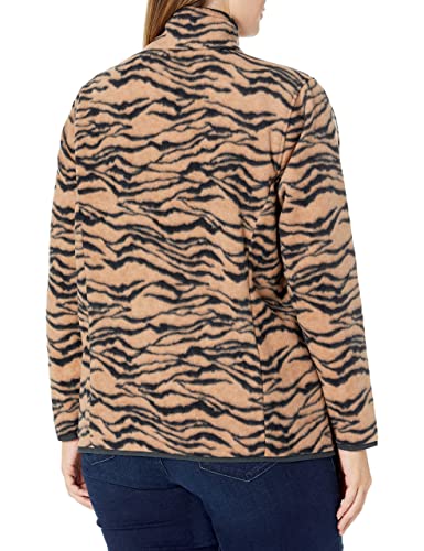 Image of Amazon Essentials Women's Classic-Fit Full-Zip Polar Soft Fleece Jacket, Outerwear Coat with Cuffs (Available in Plus Size)