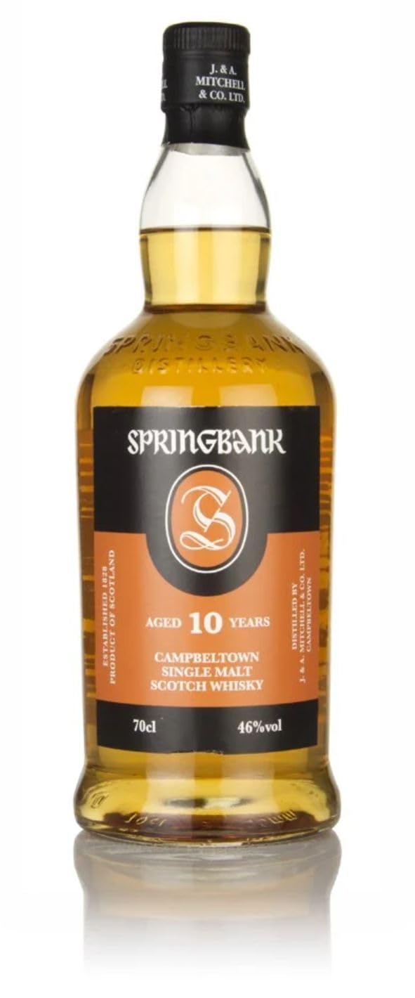 SPRINGBANK 10年 ウイスキー 700ml スプリングバンク　箱なし Amazon.co.jp: 【箱無し】スプリングバンク 10年 700ml 46度 : 食品