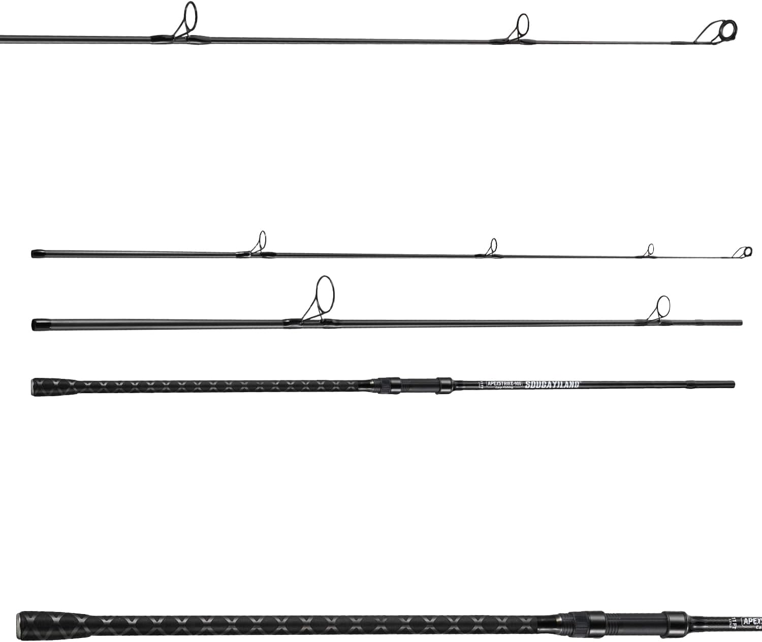 Sougayilang Karpfenrute 3-teilig, 3,0–3,6m / 3,55lbs
