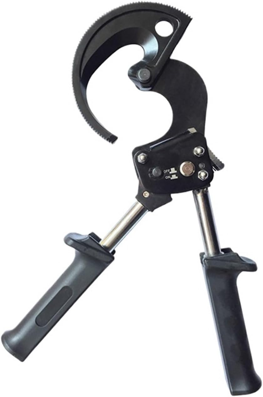 HS-500B Ratchet Cable Cutter Handle Retractable Cable Cutter Cable Cutting Tool