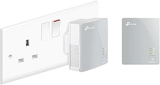 TP-Link AV600 Nano Powerline Adapter Starter Kit Powerline Network Adapter