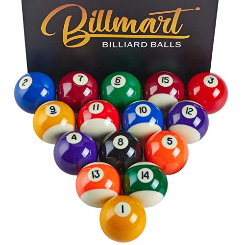 Billmart Billiard Balls Set 16 Pool Table Balls
