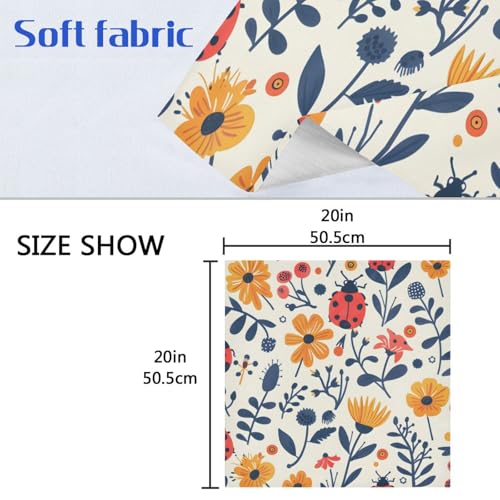 Servilletas de Tela Multicolor Pack x6 20x20 pulgadas miniatura 6