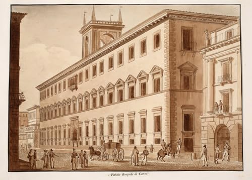 Tableaux de maître Palazzo Ruspoli Tofanelli, impression toile haute définition