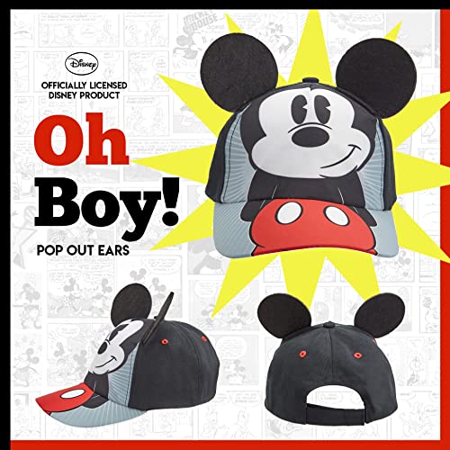 Disney Boys Mickey Mouse Cotton Baseball Cap - 100% Cotton #TOP3