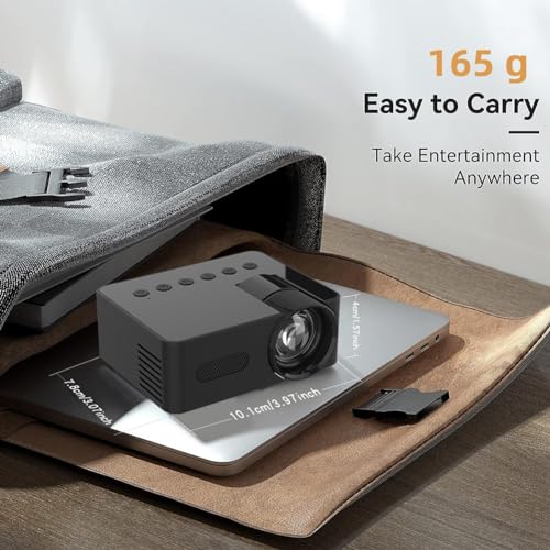 Projecteur multifonction YT100 et mini cinéma maison portable sans fil - 7