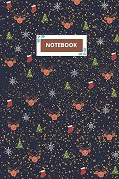 Notebook : Christmas Notebook for Kids 110 Lined Pages 6x9 Christmas Gift Idea