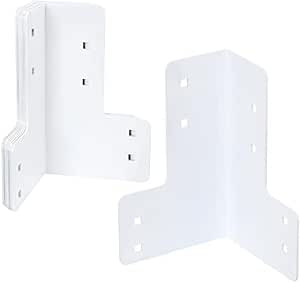 Amazon.com: Migoda Workbench Corner Brackets, 8pcs White Corner ...