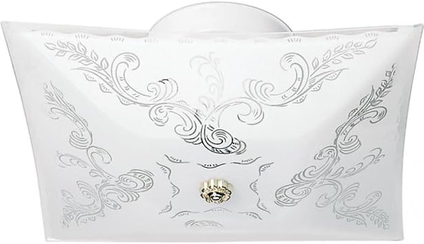 Nuvo 60/6032 Two Light Flush Mount, White