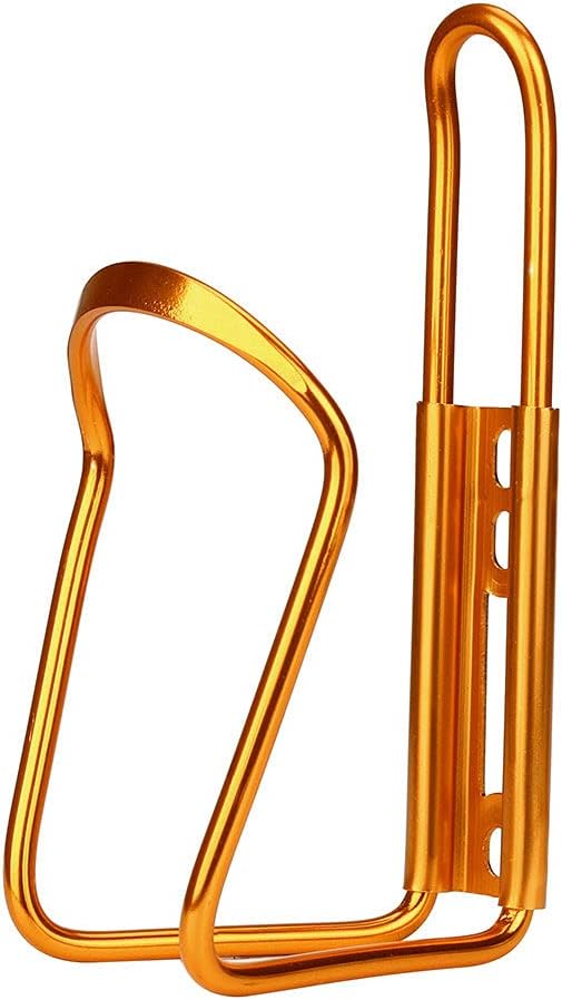 Lightweight Aluminum Alloy Universal Bicycle Water Bottle Cage Holder for Outdoor Activities No Screws