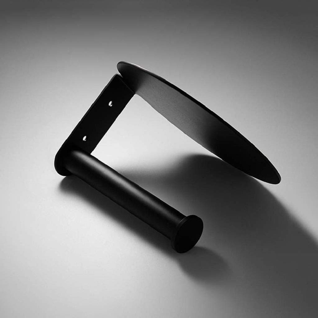 Metallo Supporto di Carta igienica Holder-Carta igienica con mensola in Acciaio Inox Bagno di Carta Supporto del tovagliolo Inoltre Cellulare Bagagli