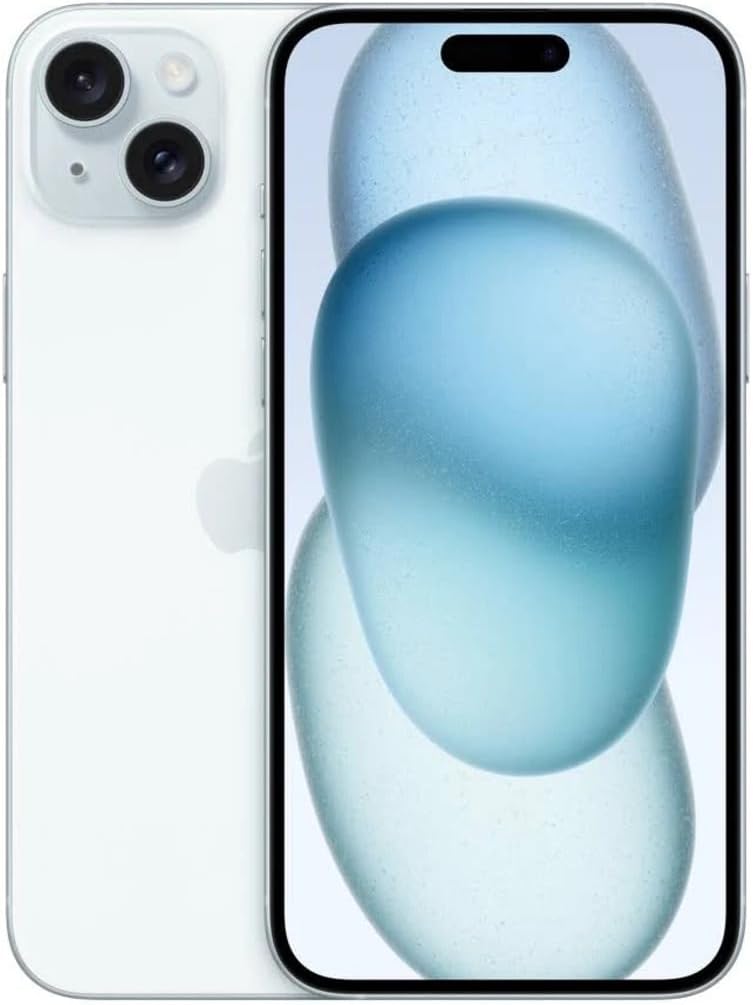 iPhone 15 Plus, 128GB, Blue - Unlocked (Renewed)