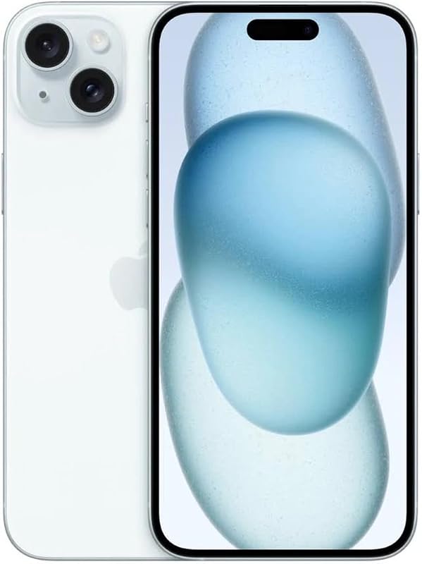 Apple iPhone 15, 128 GB, azul - Libre (Premium renovado)
