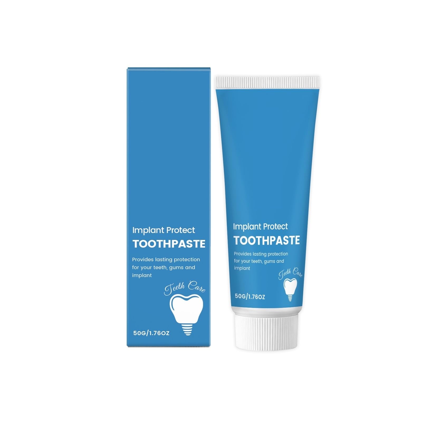 50 g de pasta dientes for una limpieza suave | Protege la superficie de los dientes, mejora la resistencia de los dientes y refresca el aliento.(3pcs)