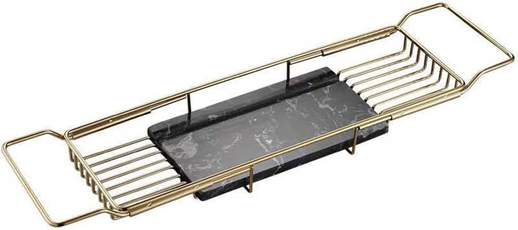 Bathtub Net Marble Tray Bathroom Multi Functional Shelf Toilet Fany Bubble Bath Spa Rack