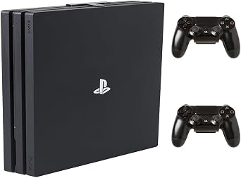PS4 Pro Wall Mount Bundle - Includes Steel Wall Mount & 2 Controller Mounts - American Company - Behind TV PlayStation 4 Pro Holder