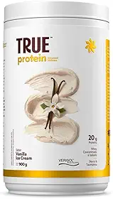 True Protein 900 g – True Source | Blend Avançado com Whey, Colágeno e VERISOL® | Alta Performance & Nutrição (900g, Vanilla Ice Cream)