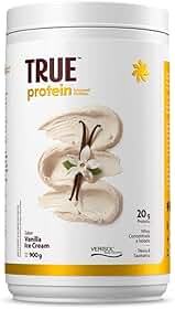 True Protein 900 g – True Source | Blend Avançado com Whey, Colágeno e VERISOL® | Alta Performance & Nutrição (900g, Vanilla Ice Cream)