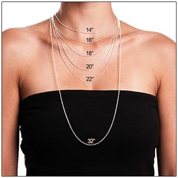 Layered Initial Necklace, All 925 