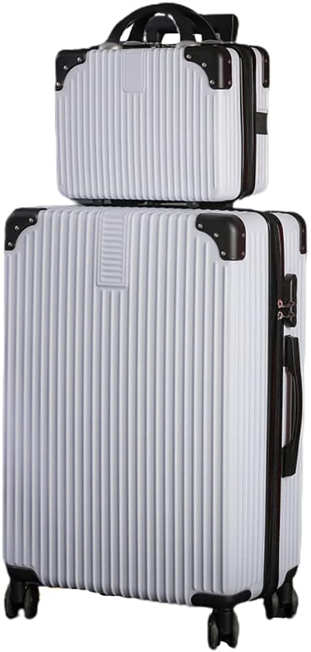 Amazon Co Jp スーツケース キャリーケース キャリーバッグ トランク 旅行 出張 親子セット 化粧ケース 機内持込 ファスナー キャリーバッグ 大型 静音 軽量 おしゃれ 旅行かばん 旅行 出張 修学 超軽量 ファッション