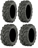Full set of ITP Mud Lite XTR 27x9-14 and 27x11-14 ATV Tires (4)